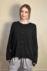 Curtain Up Top - Black