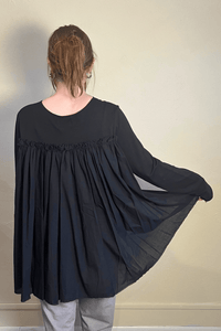 Curtain Up Top - Black