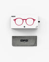 Reading Glasses (#D Cherry Red)