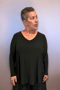 Demeter Top (Black) - Plus Size