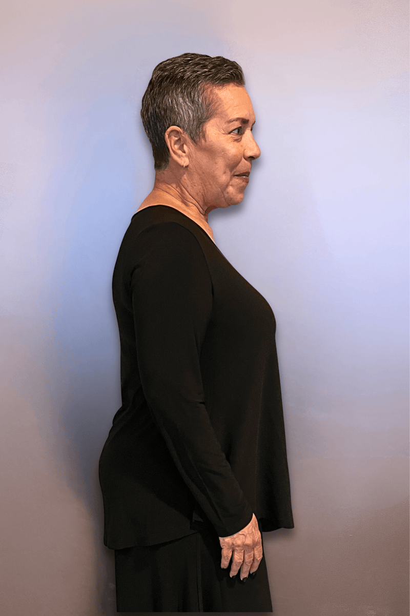 Demeter Top (Black) - Plus Size