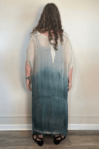 Ombré Open Knit Sweater