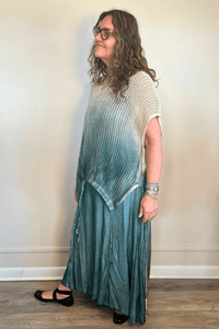 Ombré Open Knit Sweater