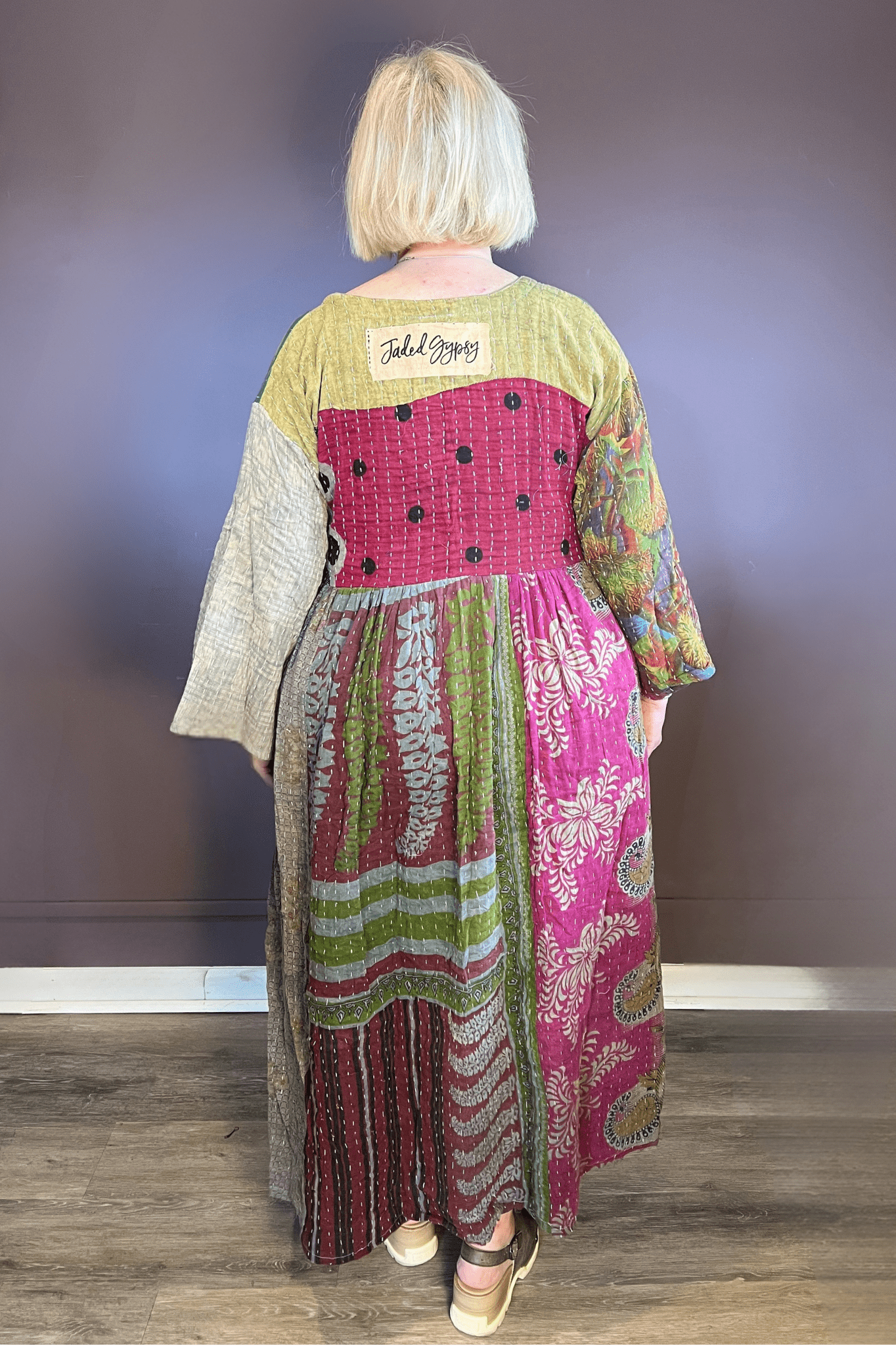12. Kantha Sunrise Dress