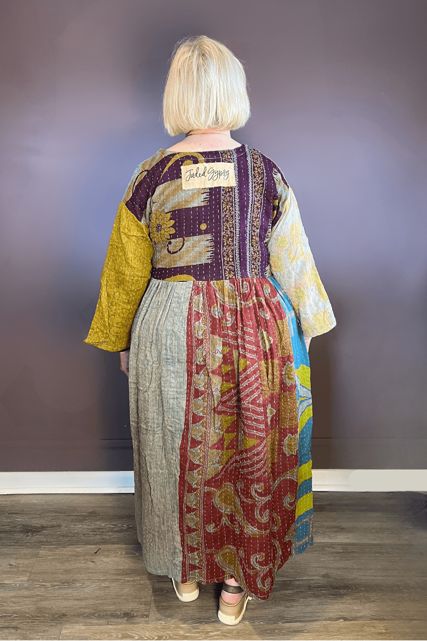 9. Kantha Sunrise Dress