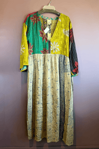 6. Kantha Sunrise Dress