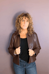 Faux Leather Jacket