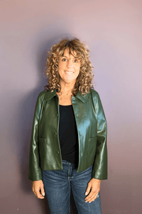Faux Leather Jacket