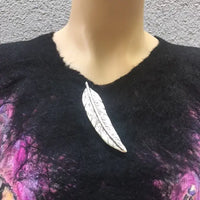 Feather Whisper Brooch