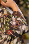 Fleur De Lune Crop Kimono