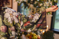 Fleur De Lune Crop Kimono