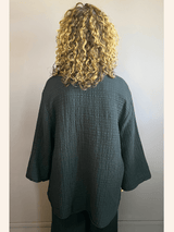 Black Gauze Kendall Bolero - Plus Size
