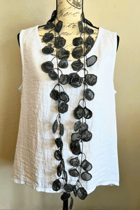 Glitterlace Rubber Necklace