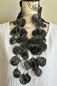 Glitterlace Rubber Necklace