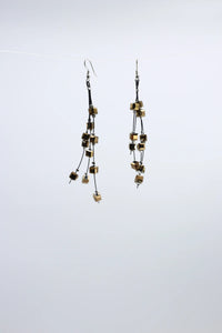 Crystal Cube Earrings