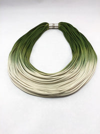 Short Multi-Strand Ombre Necklace