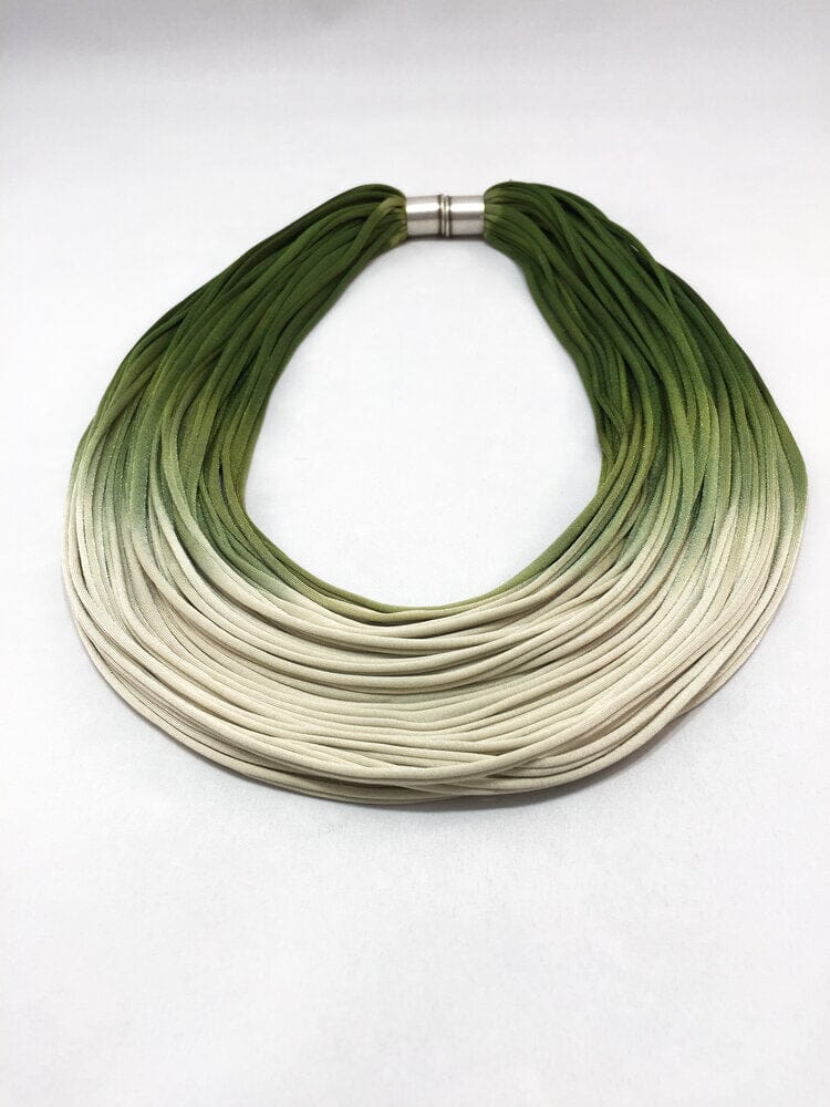 Short Multi-Strand Ombre Necklace