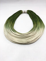 Short Multi-Strand Ombre Necklace