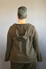 Cocoa Hooded Top
