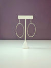Hoopty Doo Oval Earrings