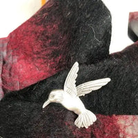 Hummingbird Brooch