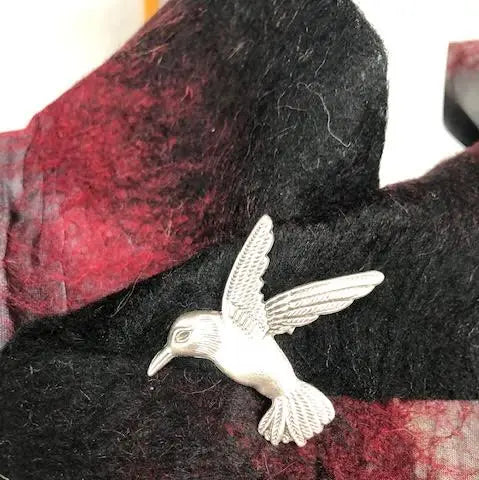 Hummingbird Brooch