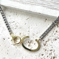 Initial Statement Necklace