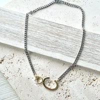 Initial Statement Necklace