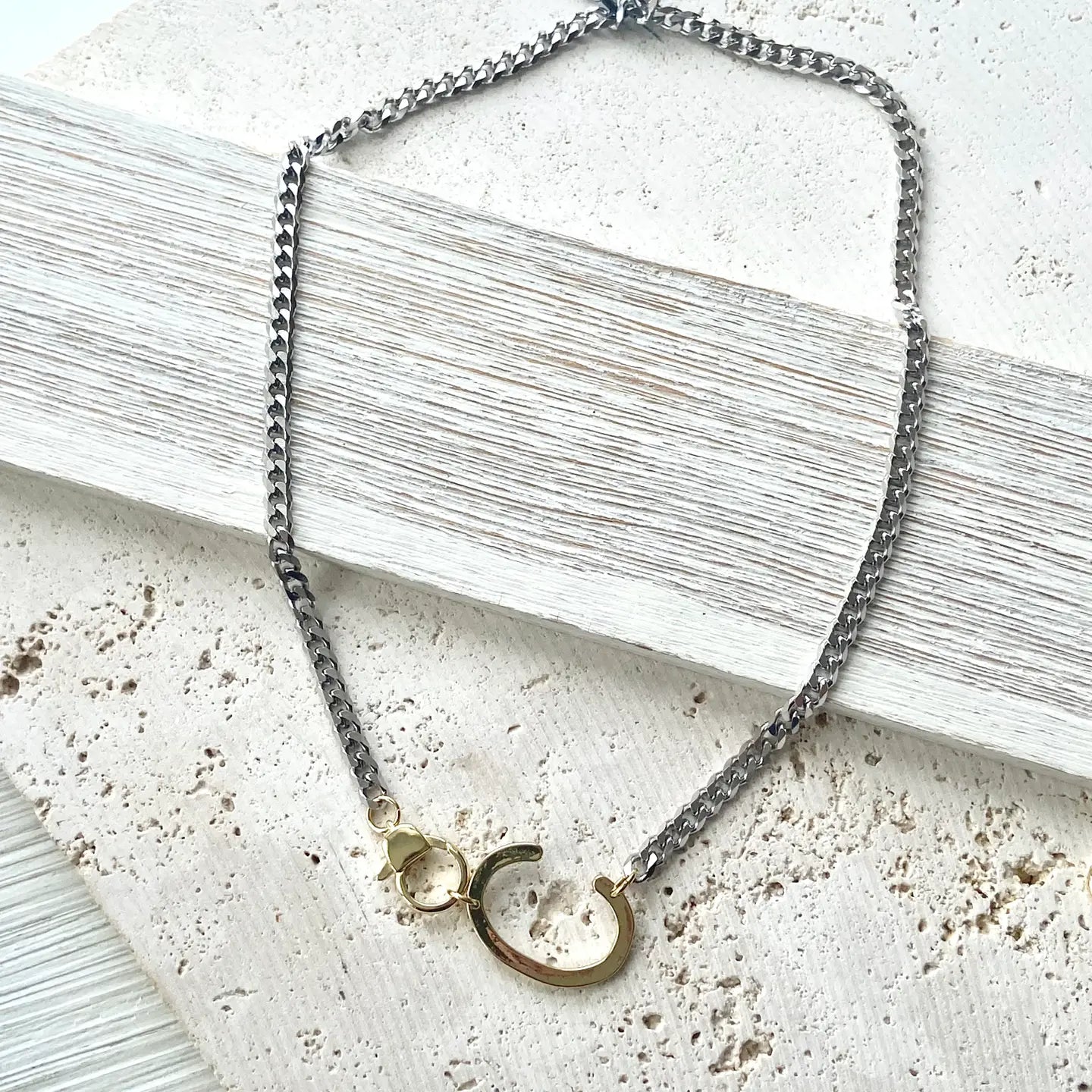 Initial Statement Necklace