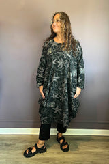 Stretch Jacquard Dress - Plus Size