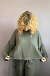 Crop V-Neck Top