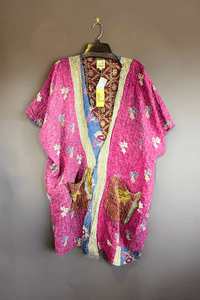 1. Kantha Sunrise Kimono - One Of A Kind