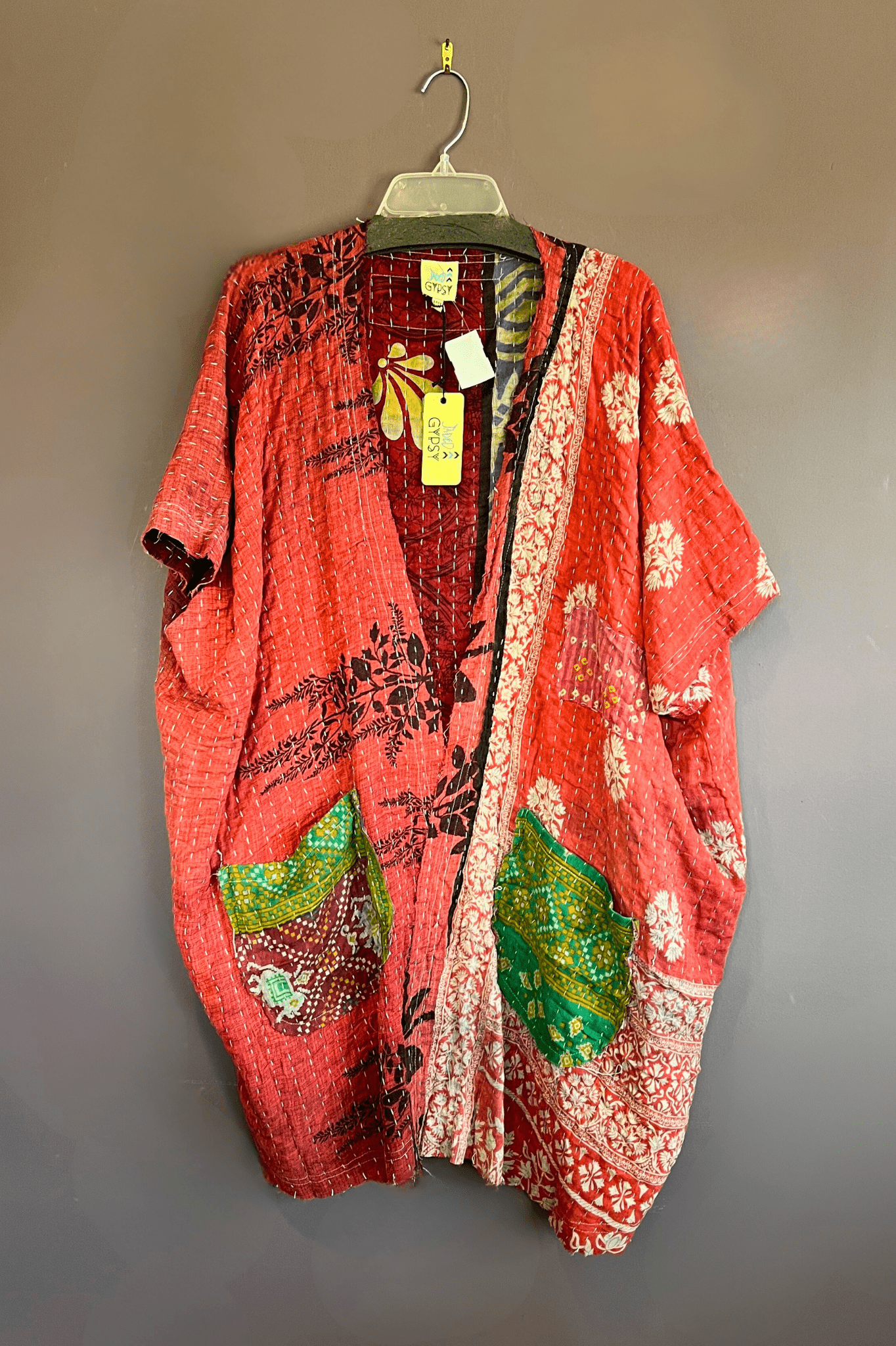 4. Kantha Sunrise Kimono - One Of A Kind