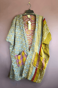 6. Kantha Sunrise Kimono - One Of A Kind