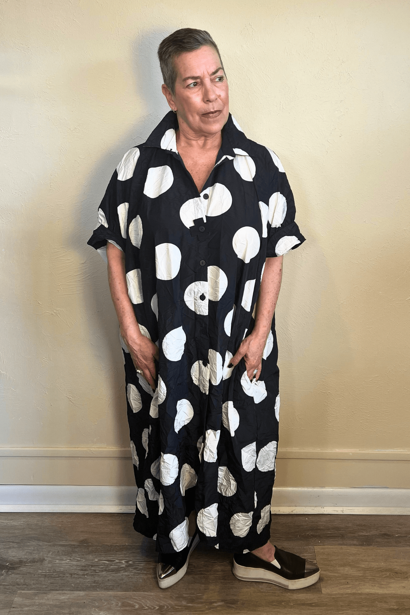 Long Shirt - Polka Dot