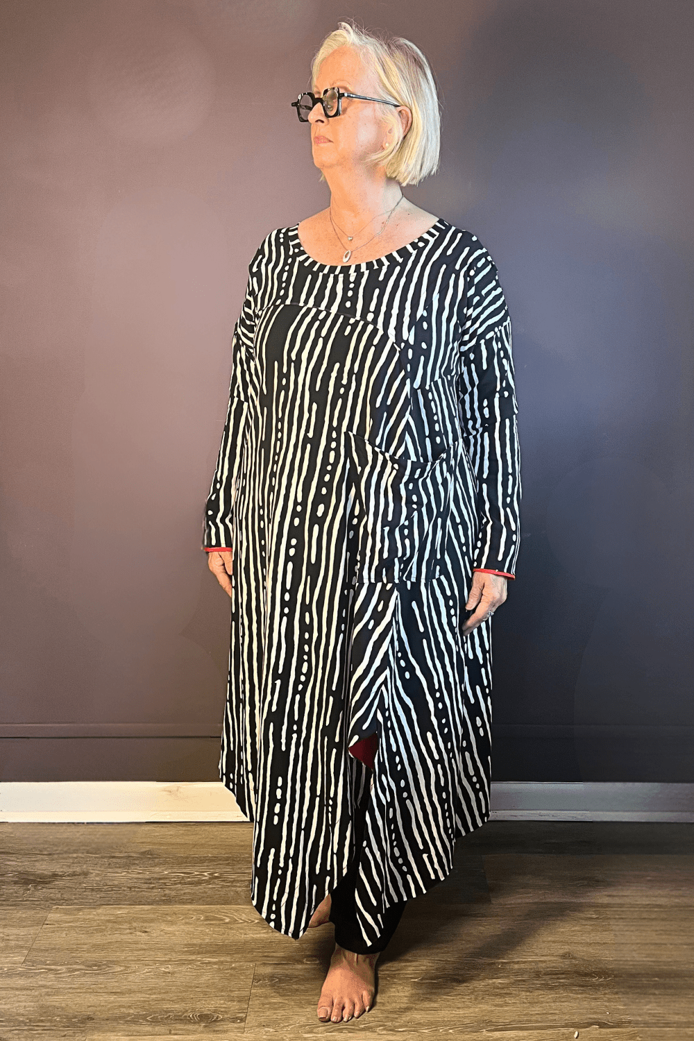 Long Stripe Dress