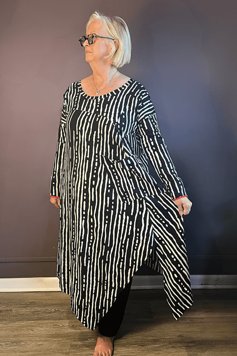 Long Stripe Dress