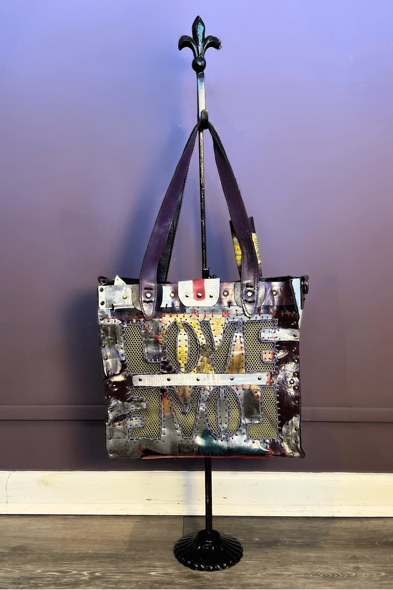 1. Love Crossbody Leather Tote