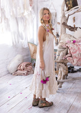 Embroidered Clementine Tiered Slip