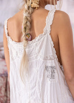 Embroidered Clementine Tiered Slip
