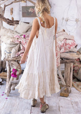 Embroidered Clementine Tiered Slip
