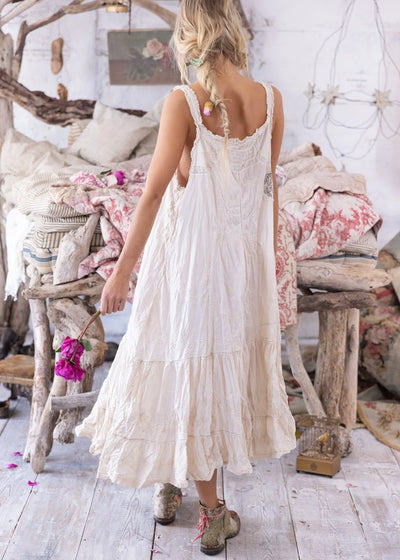 Embroidered Clementine Tiered Slip