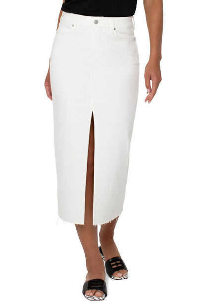 Maxi Skirt With Front Slit