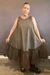 Chocolate Mesh Dress