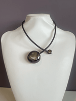 Metallic Brittani Necklace - 19"