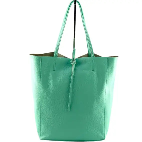 Italian Leather Tote Bag