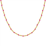 Mitra Necklace (Pink)