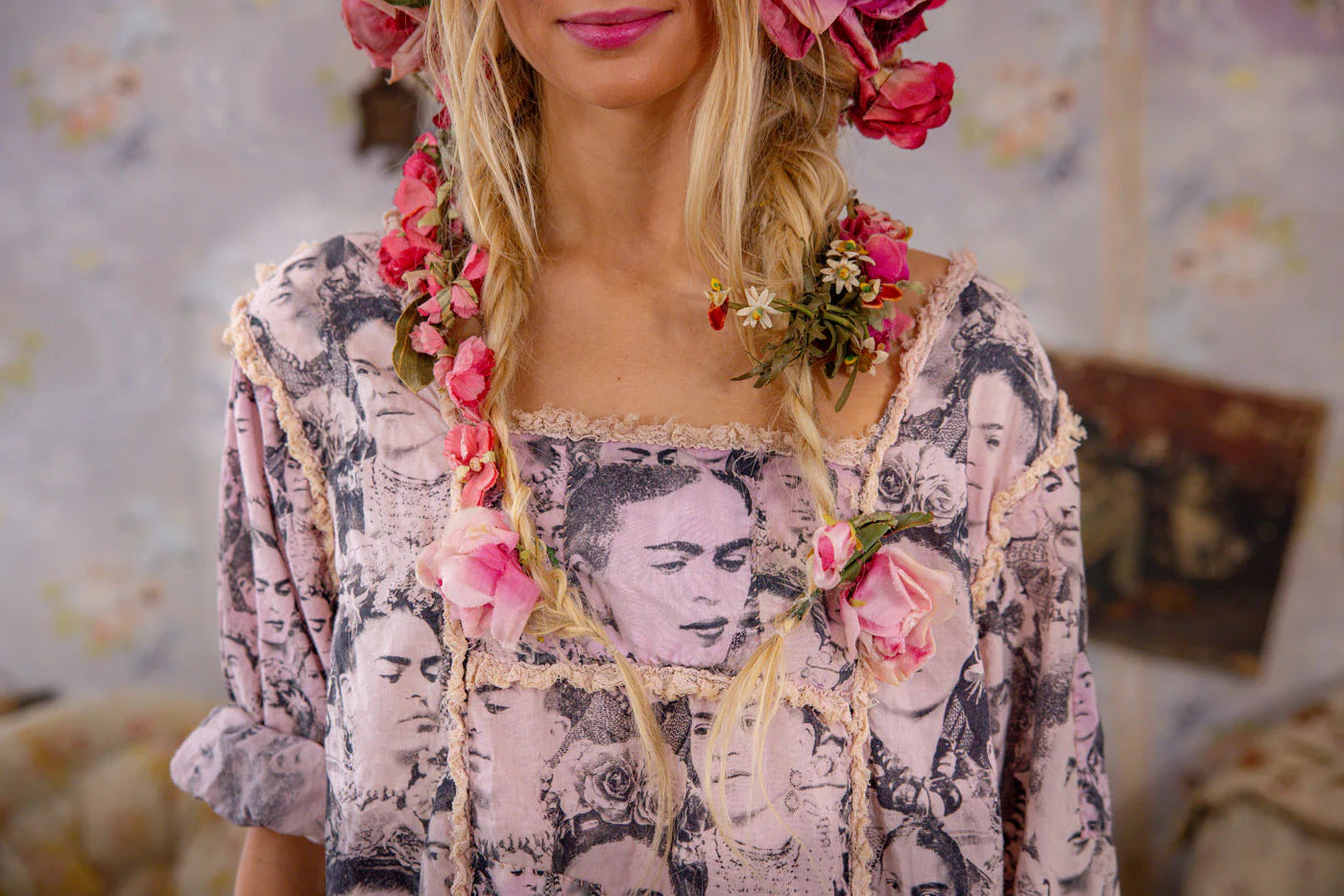 Mural Frida Helenia Dress