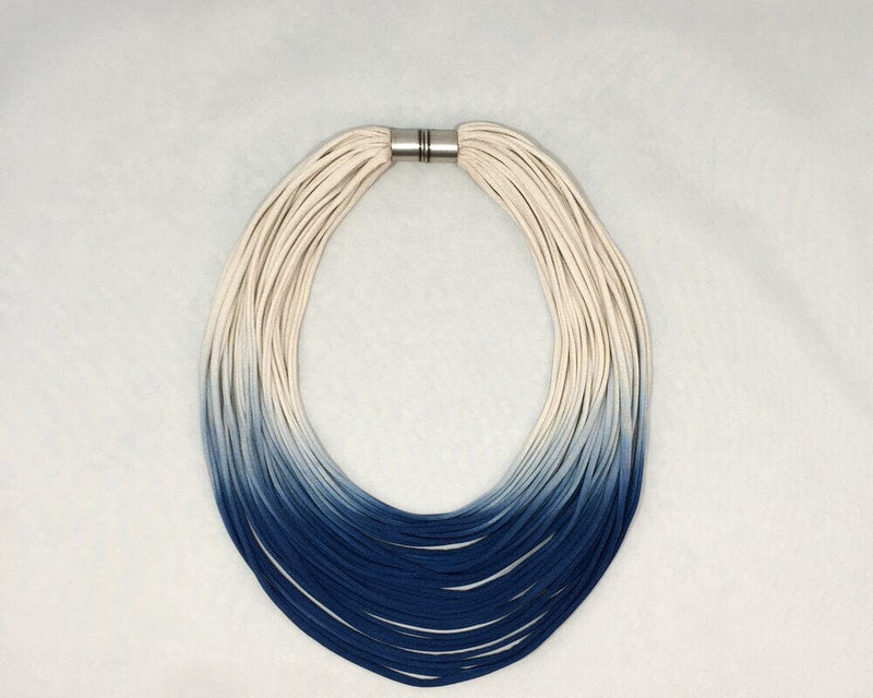 Short Multi-Strand Ombre Necklace