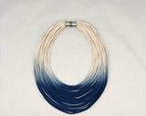 Short Multi-Strand Ombre Necklace